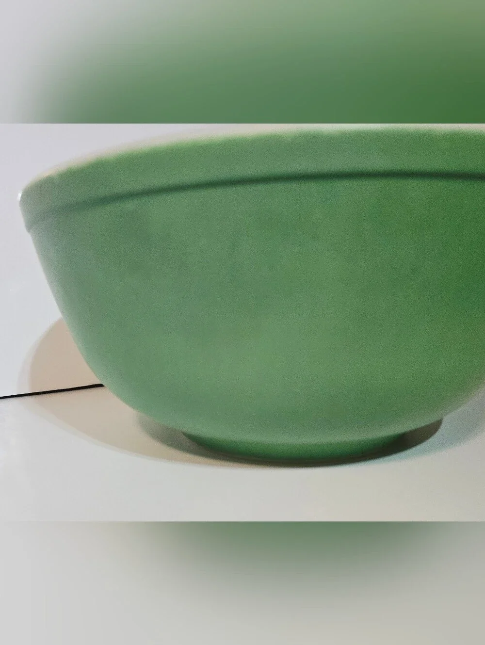Pyrex Primary Color Green & Blue Mixing Bowls Set Of 2 Vintage Kitchenware